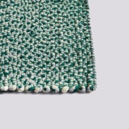 HAY Braided rug, green